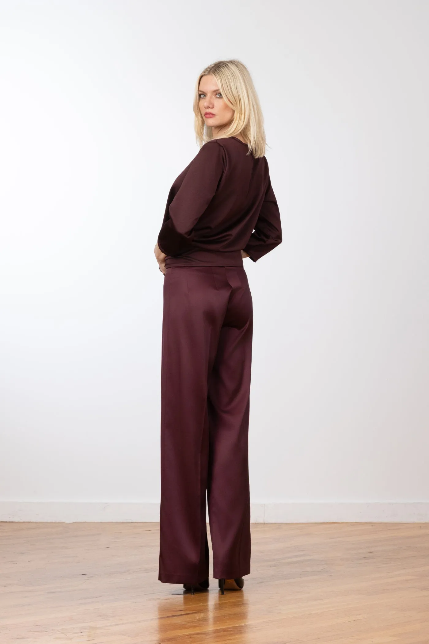 FLAVIA Satin Scarlet sold by Avenue Montaigne product image thumbnail 4