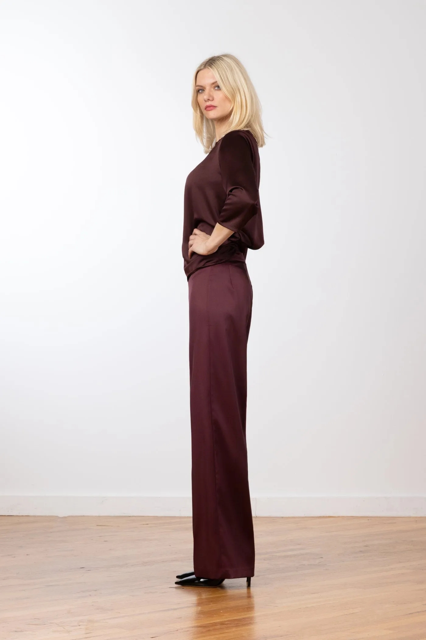 FLAVIA Satin Scarlet sold by Avenue Montaigne product image thumbnail 2