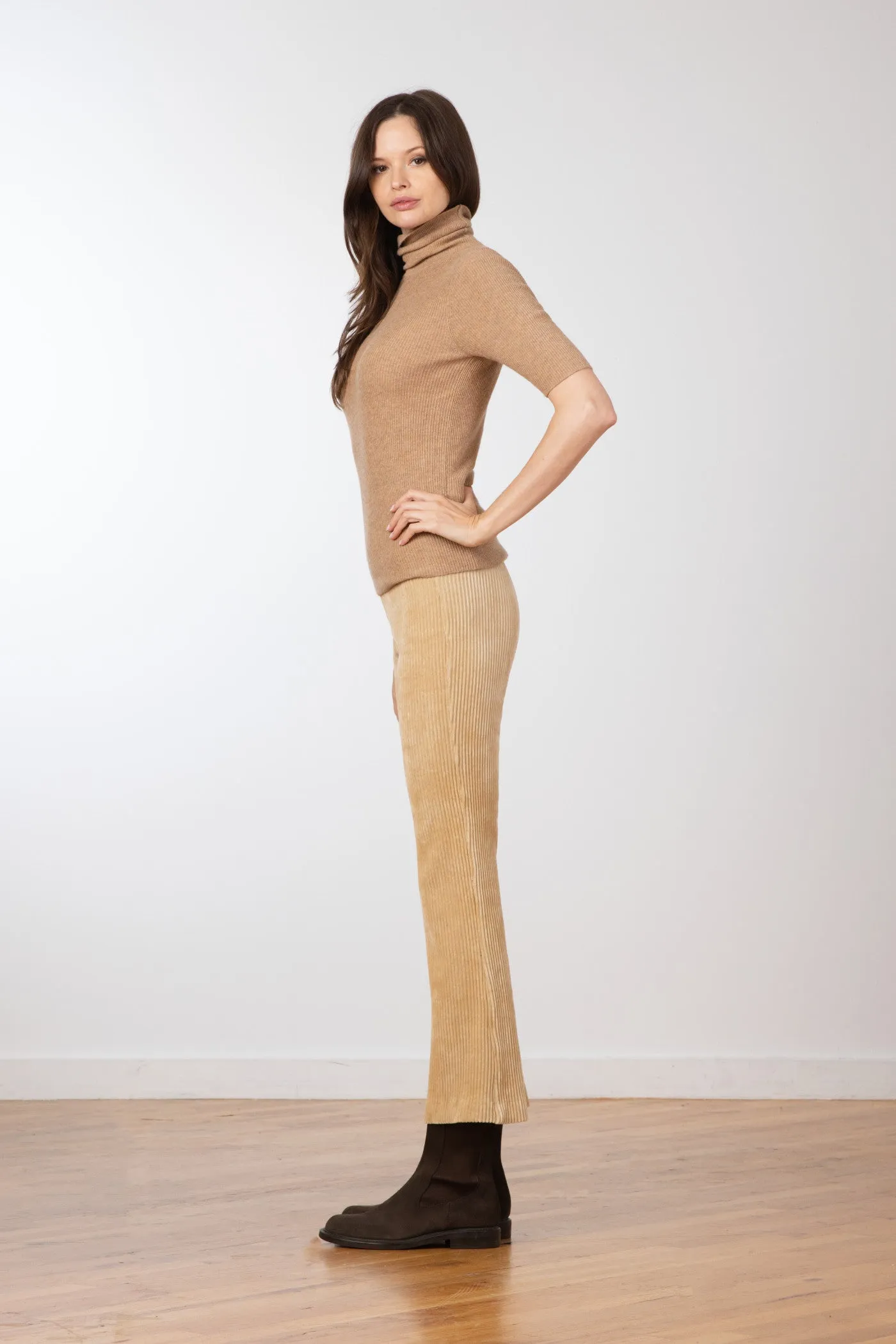 LEO Corduroy Khaki sold by Avenue Montaigne product image thumbnail 2