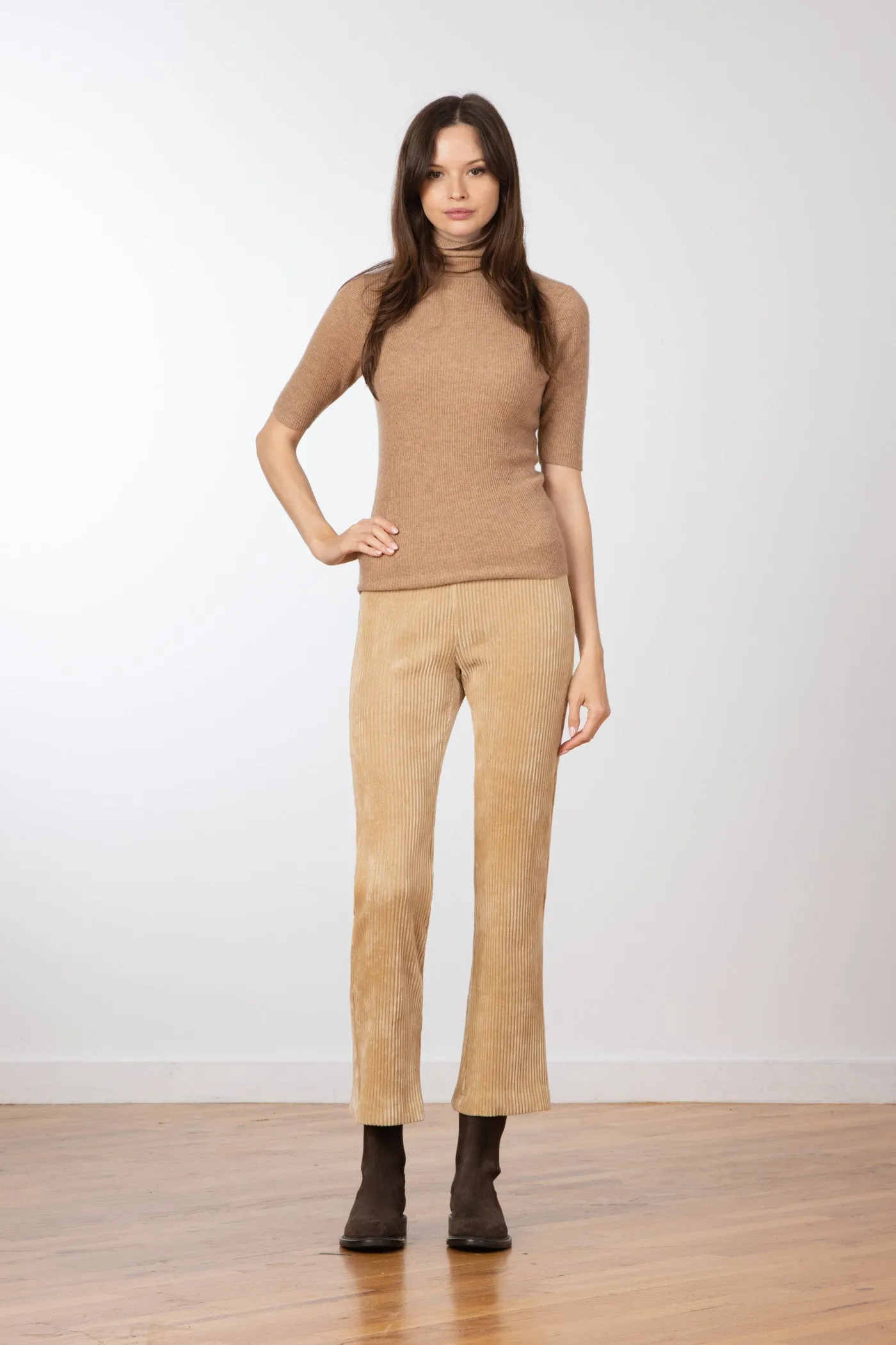 LEO Corduroy Khaki sold by Avenue Montaigne