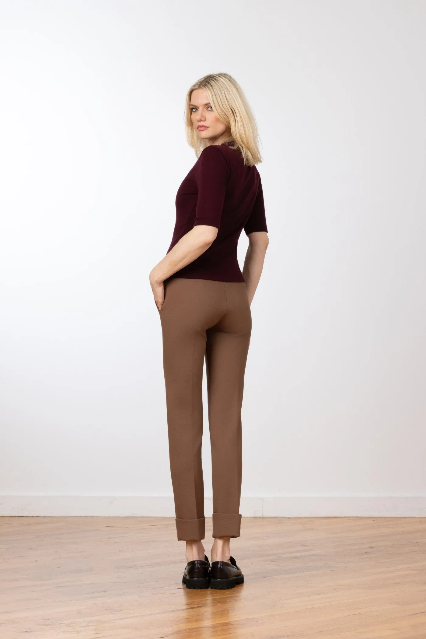 BEN 4-Way Stretch Cognac sold by Avenue Montaigne product image thumbnail 4