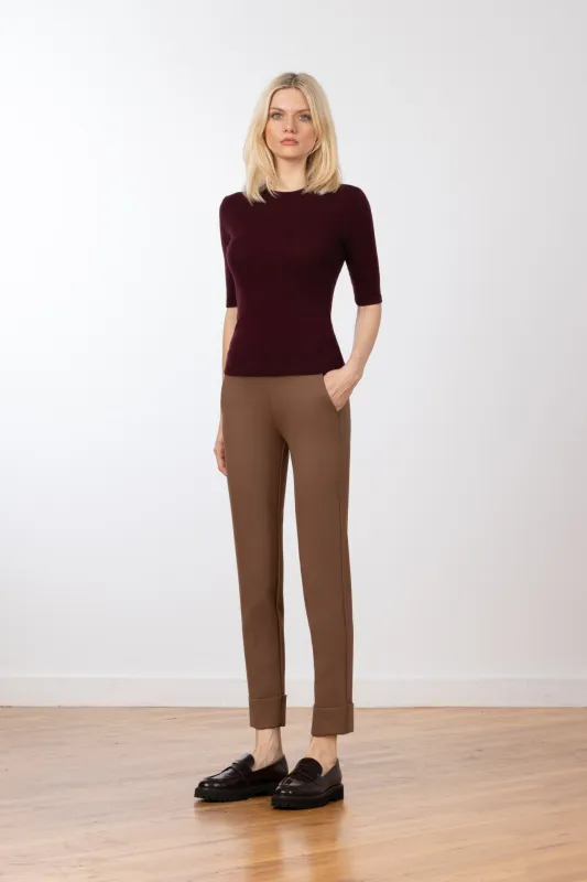 BEN 4-Way Stretch Cognac made by Avenue Montaigne