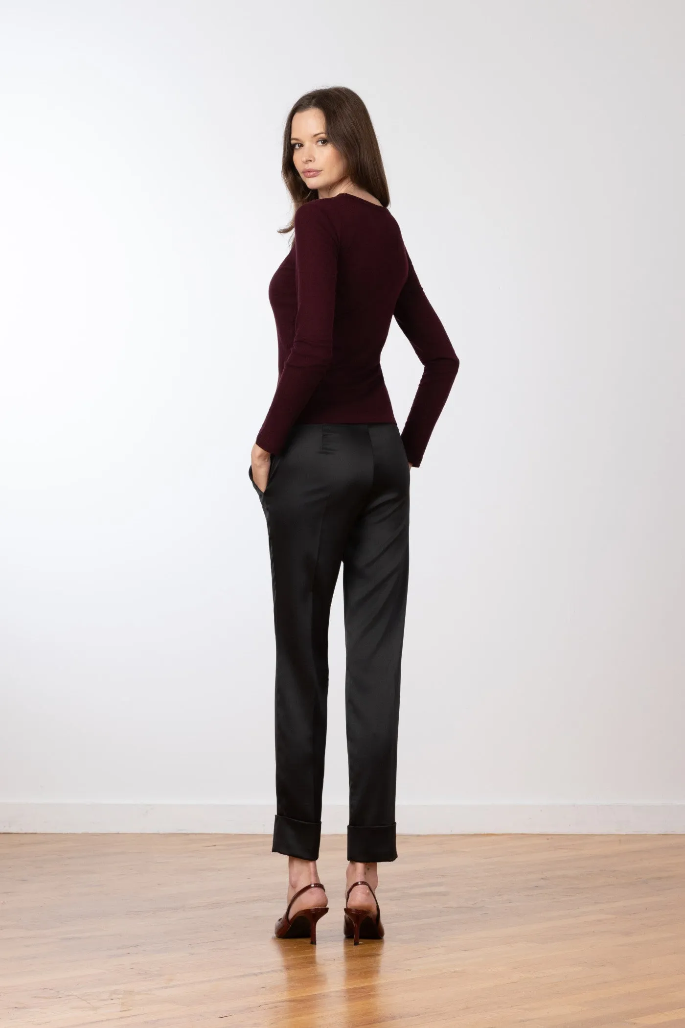 BEN Satin Black sold by Avenue Montaigne product image thumbnail 4