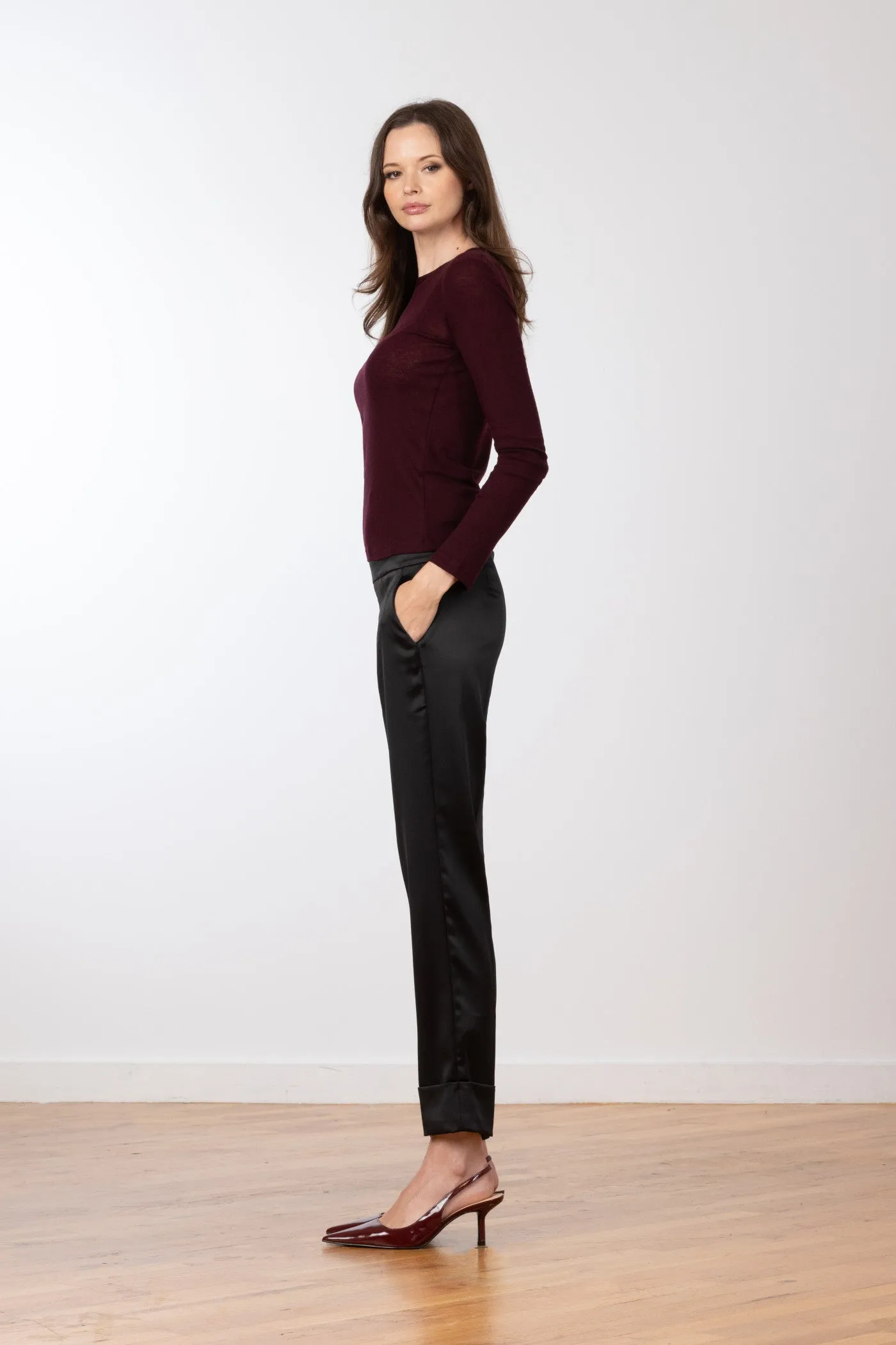 BEN Satin Black sold by Avenue Montaigne product image thumbnail 2