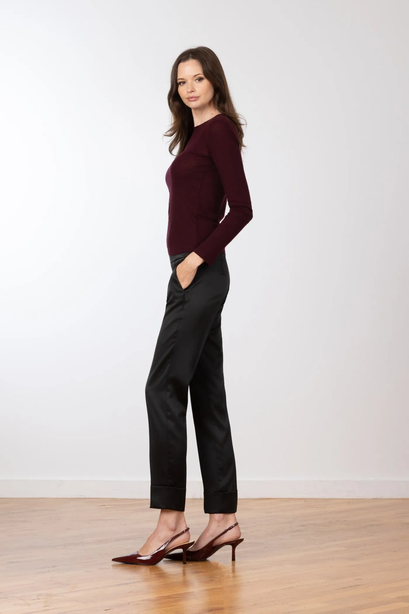 BEN Satin Black sold by Avenue Montaigne product image thumbnail 3