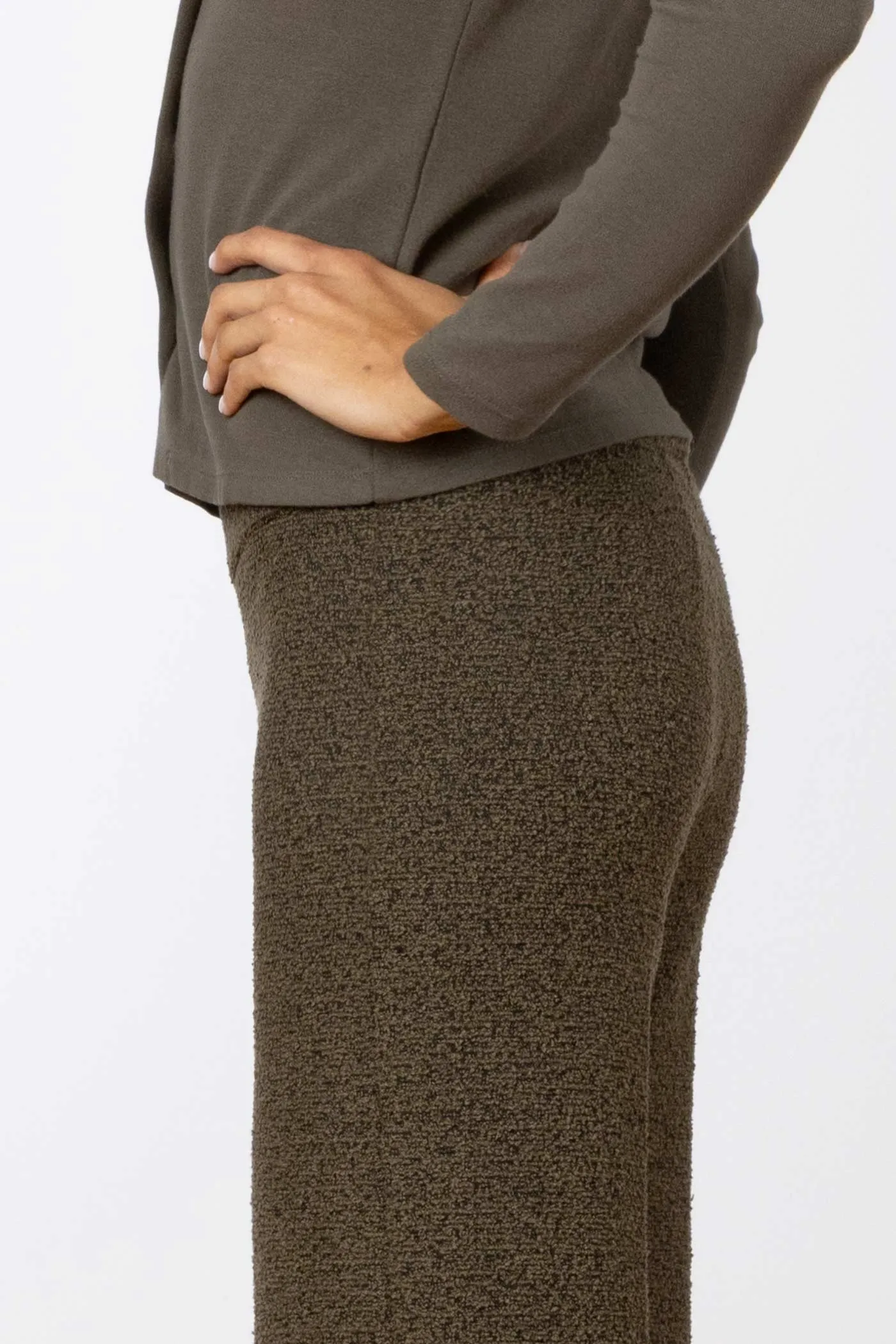 ALEX Boucle Olive Green sold by Avenue Montaigne product image thumbnail 4