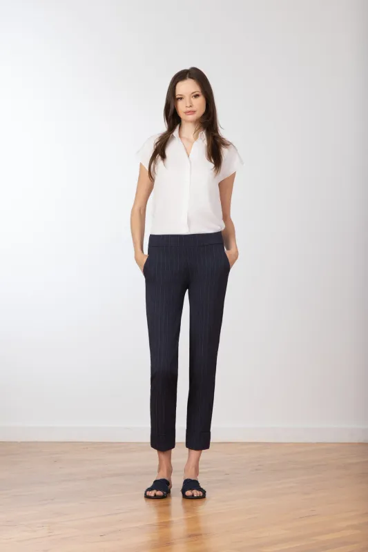 BEN Needle Line Navy made by Avenue Montaigne