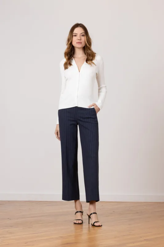 GRACE Needle Line Navy made by Avenue Montaigne