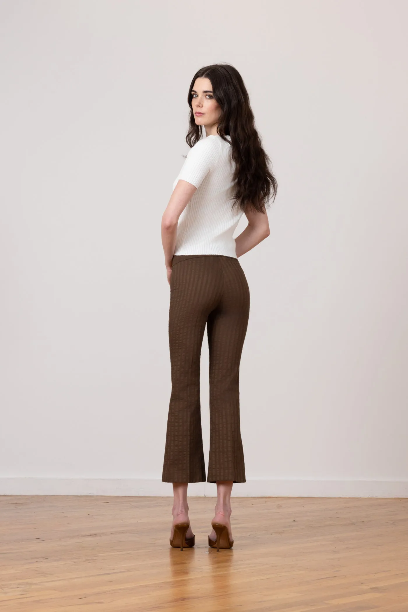 LEO Seersucker Cognac sold by Avenue Montaigne product image thumbnail 4