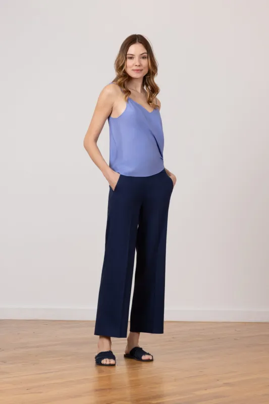 GRACE Linen Navy sold by Avenue Montaigne