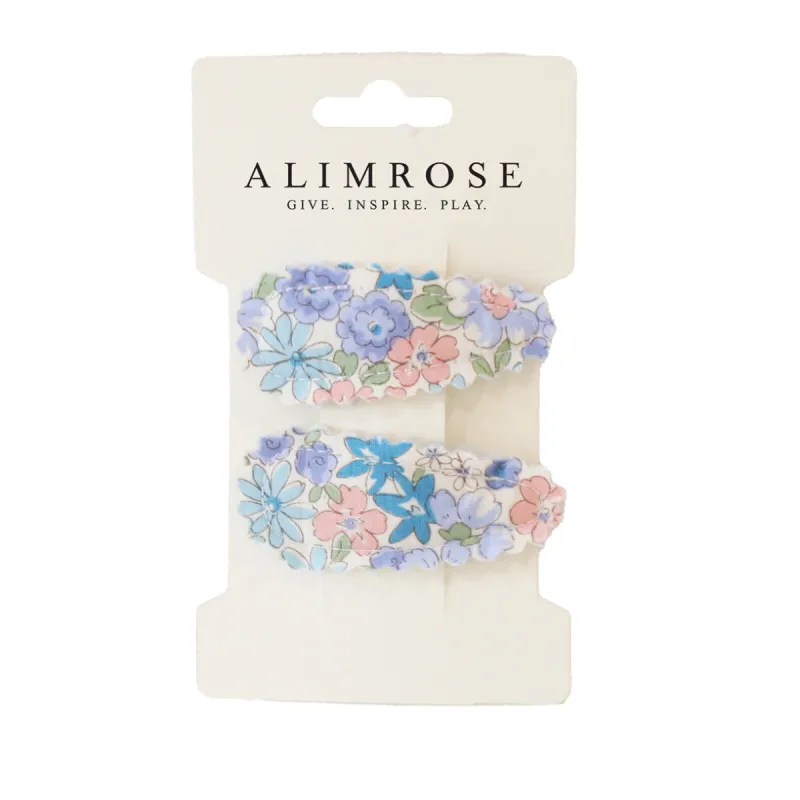 Hair Clip Set Liberty Blue sold by Alimrose