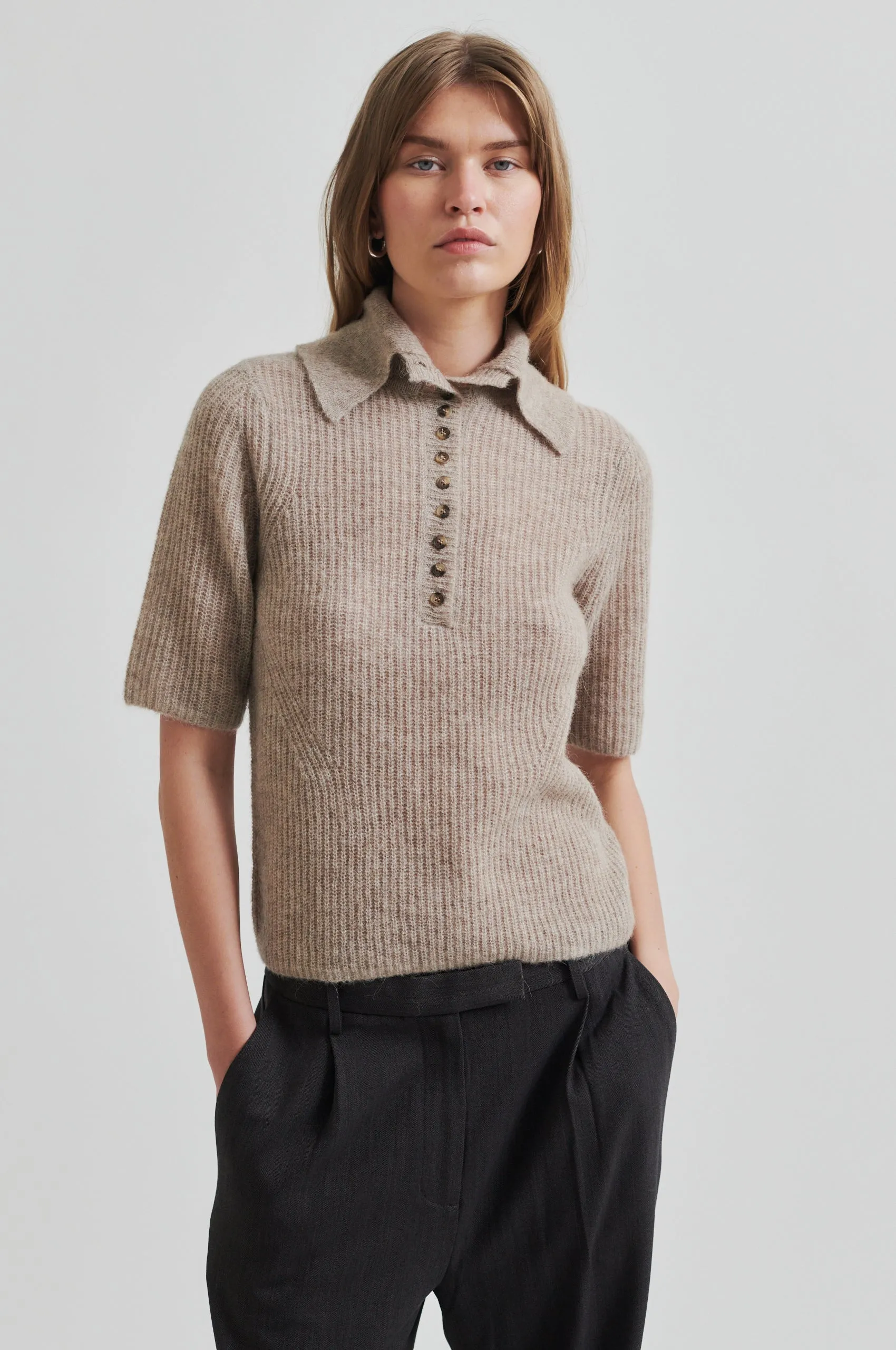 Leha Knit Collar sold by Second Female
