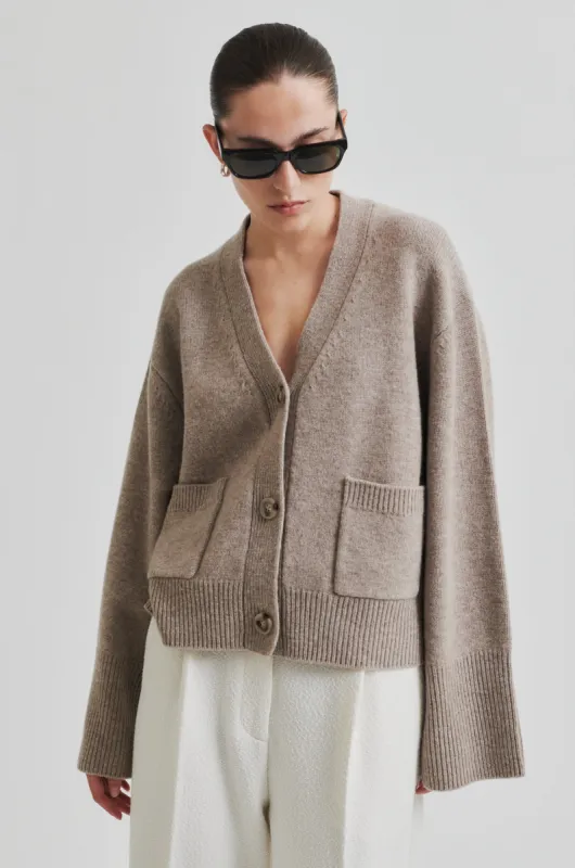 Alpha Knit Cardigan sold by Second Female