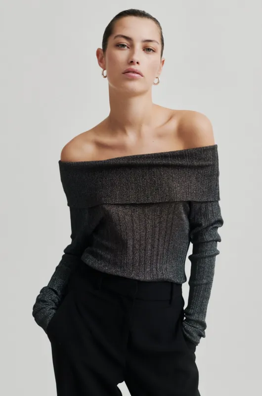 Ellis Knit Off Shoulder sold by Second Female