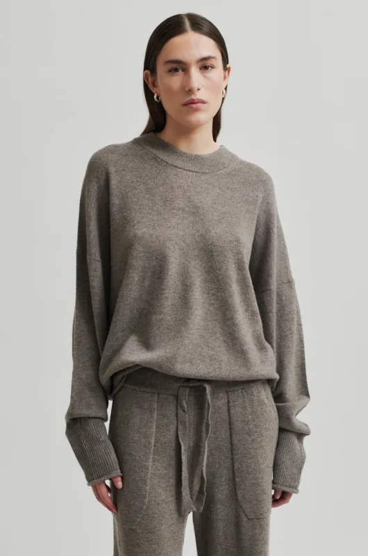 Lounge Knit O-Neck sold by Second Female