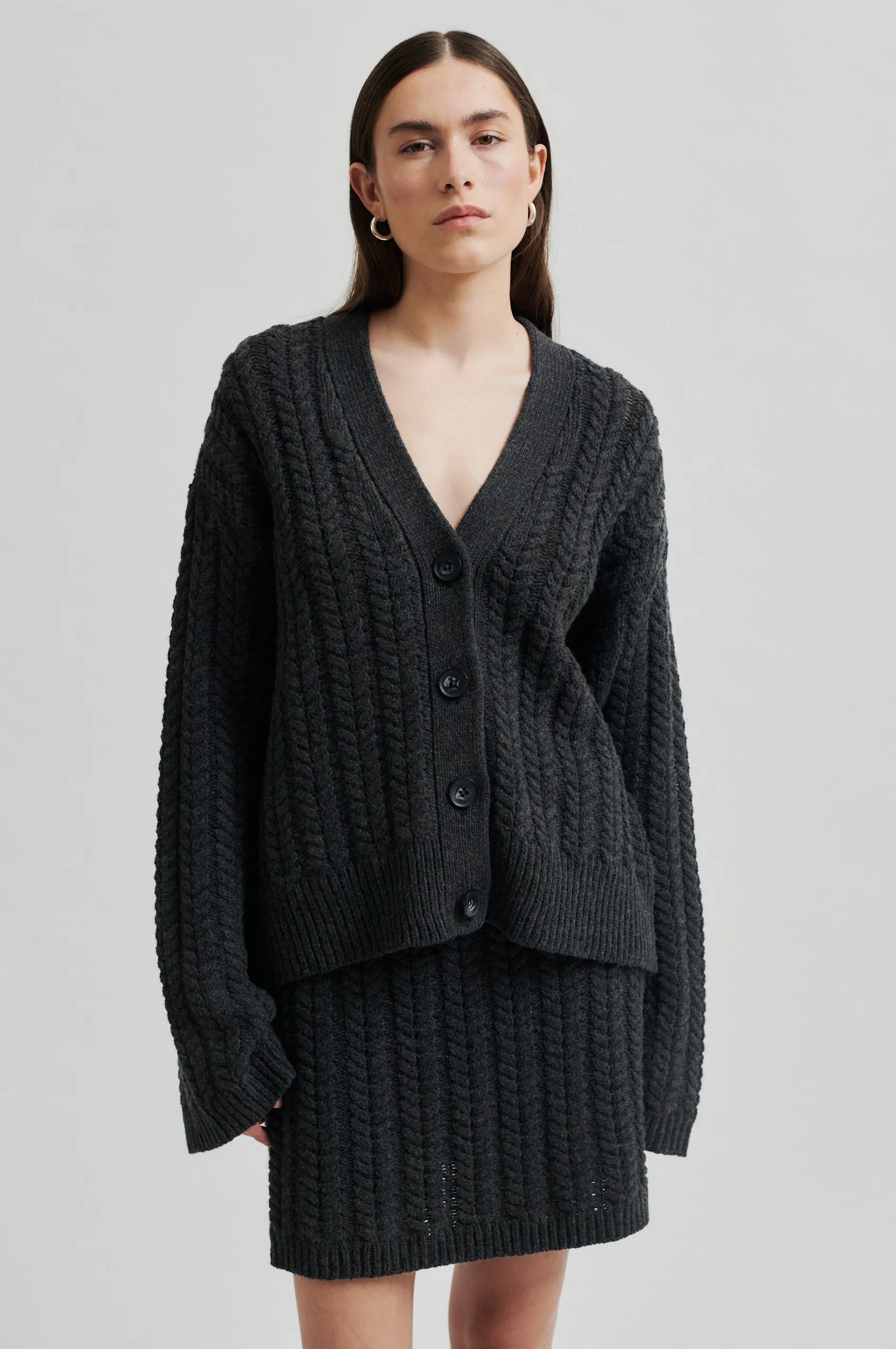 Casabel Knit Cardigan sold by Second Female