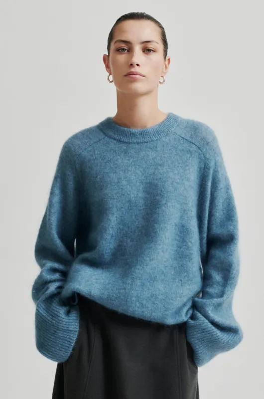 Brookline Knit Raglan O-Neck sold by Second Female