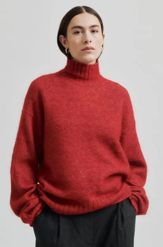 Brookline Knit T-Neck sold by Second Female