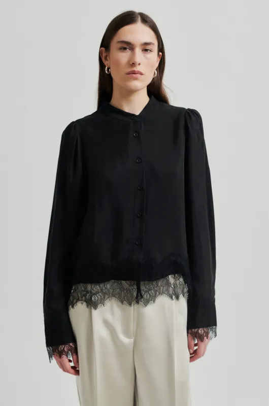 Esmae Lace Shirt sold by Second Female