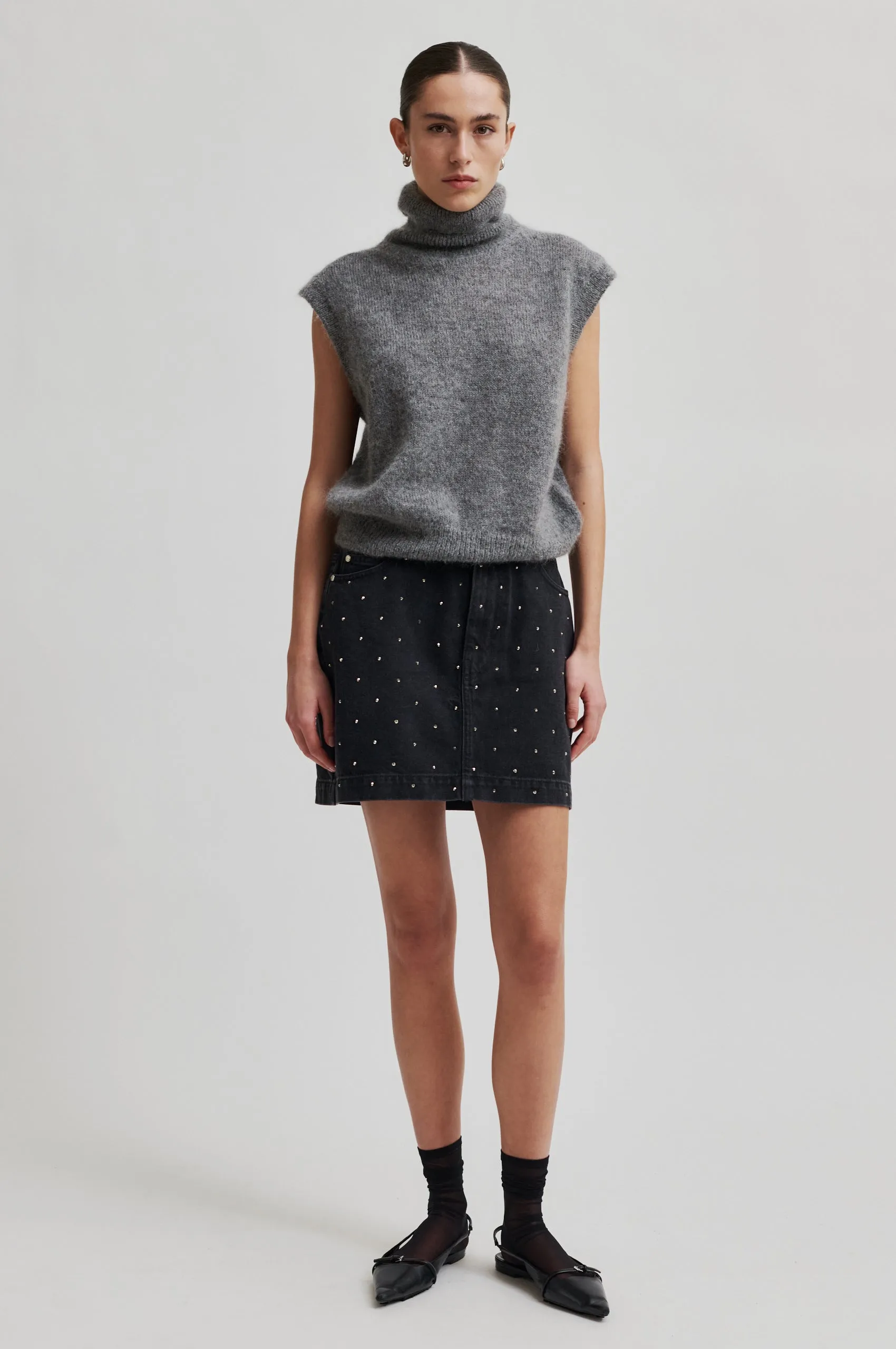 Jayden Denim Skirt sold by Second Female