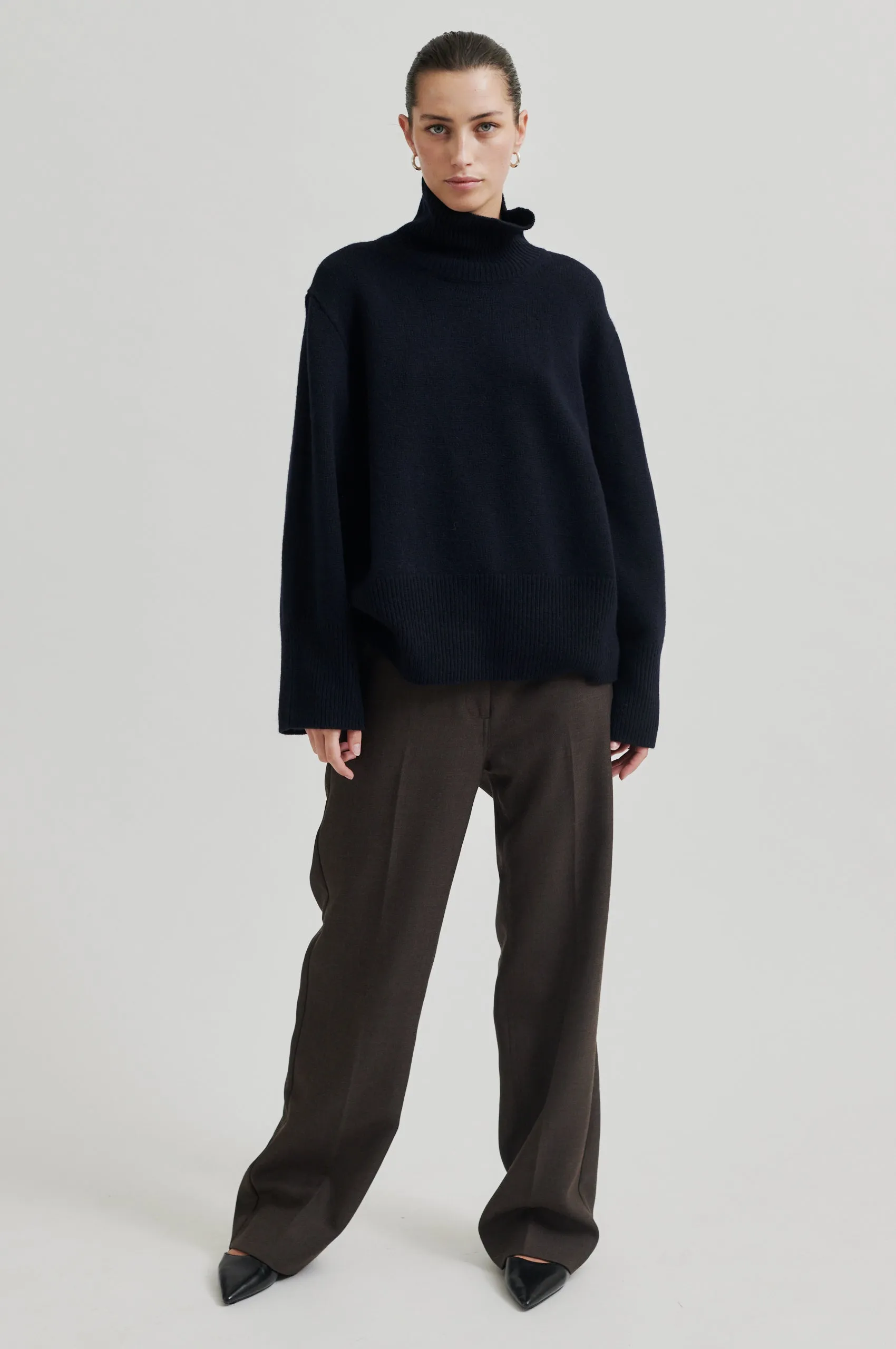 Alpha Knit T-Neck sold by Second Female product image thumbnail 3