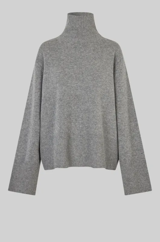 Alpha Knit T-Neck sold by Second Female