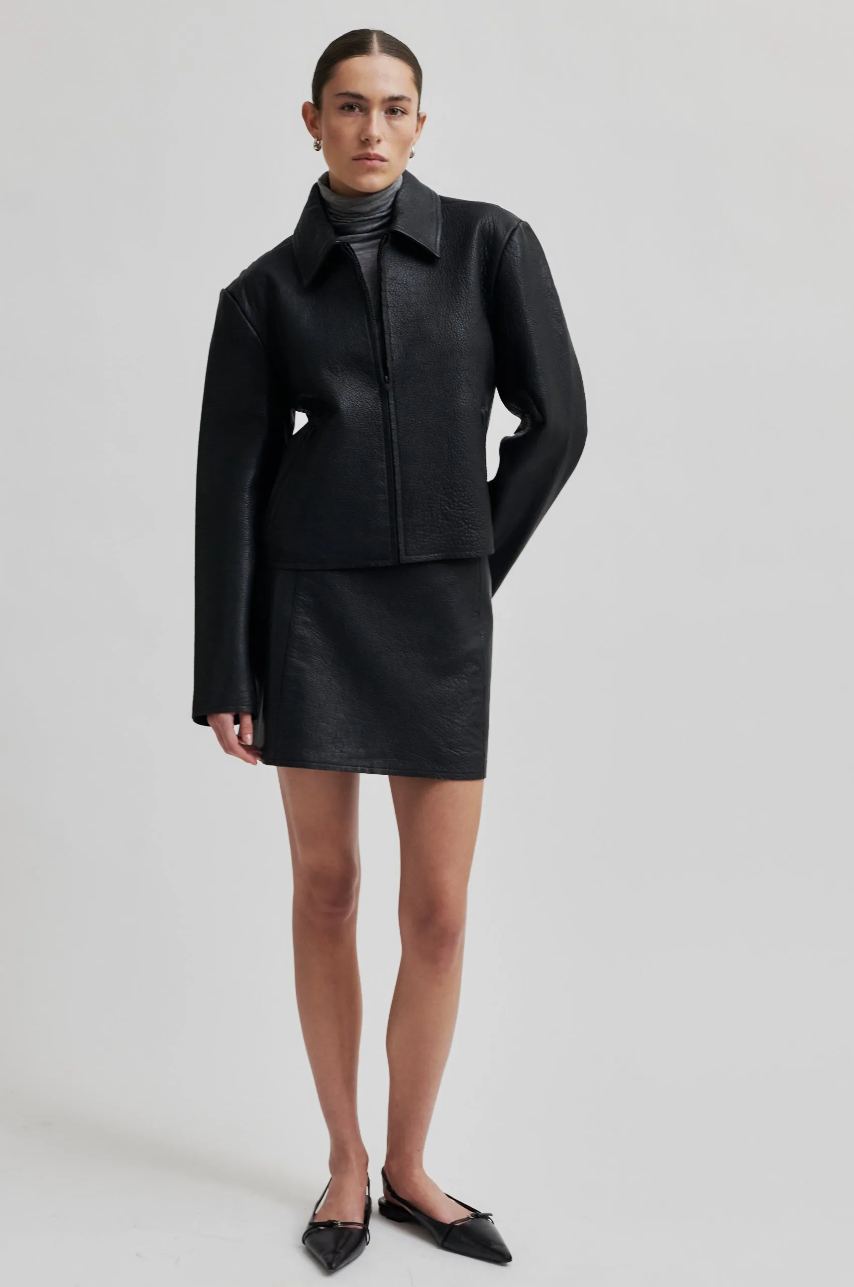 Orleans Leather Skirt sold by Second Female product image thumbnail 5