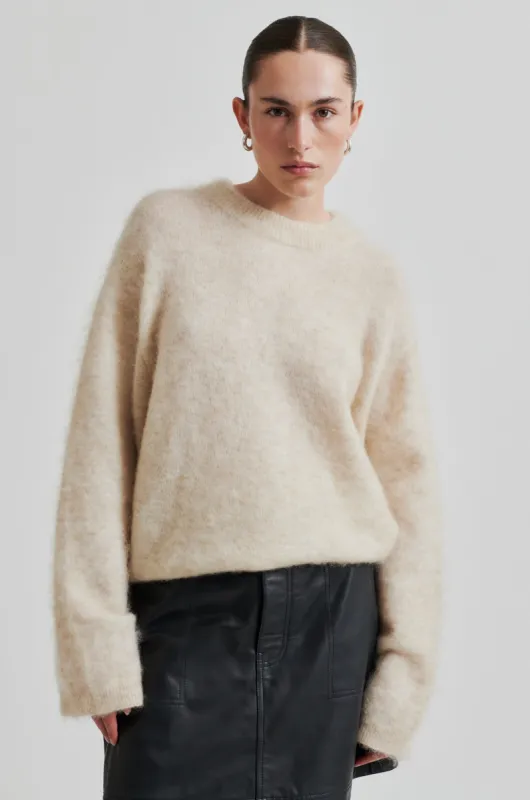 Anneleen Knit O-Neck sold by Second Female