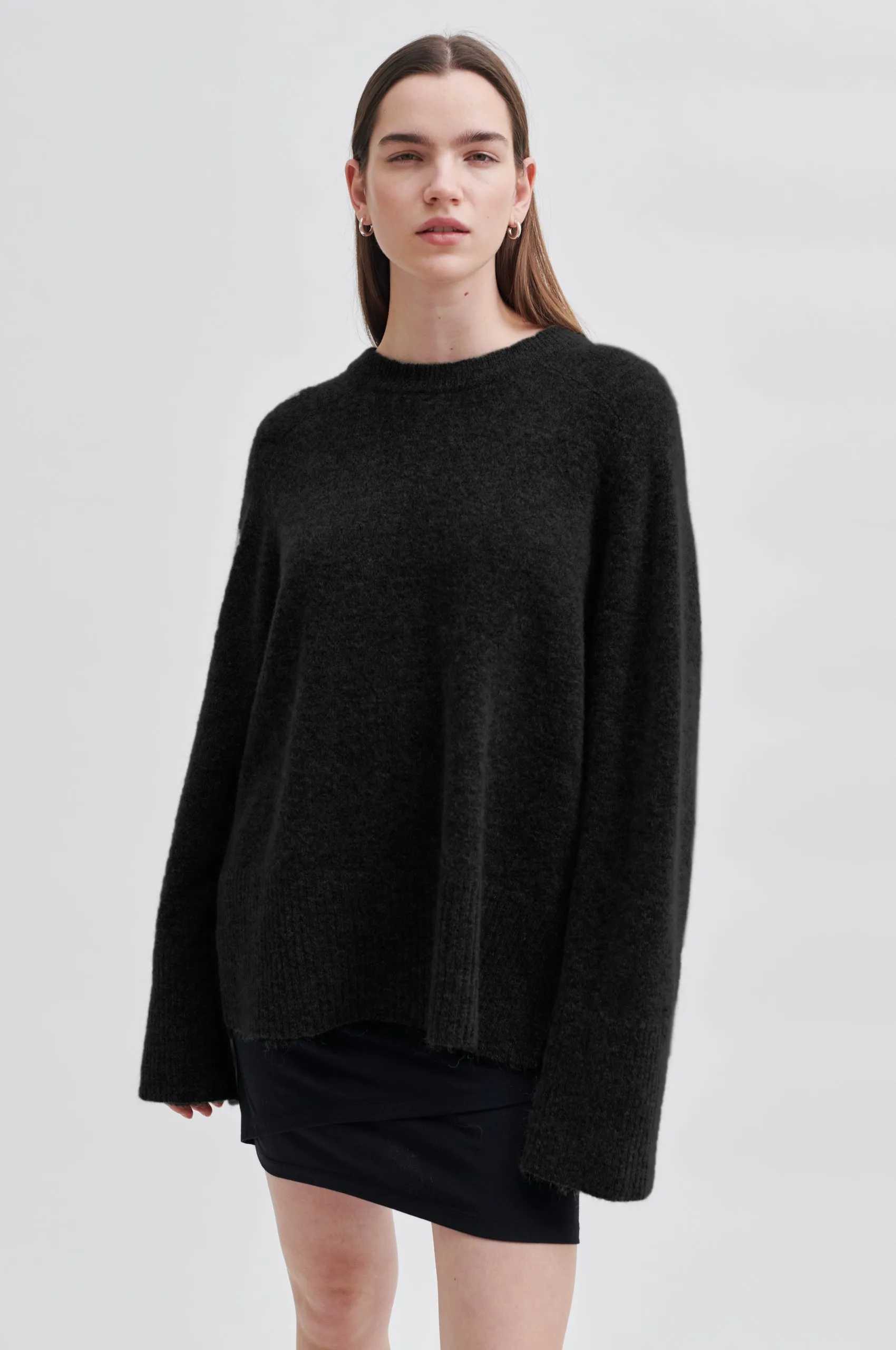 Brookline Knit Raglan O-Neck sold by Second Female