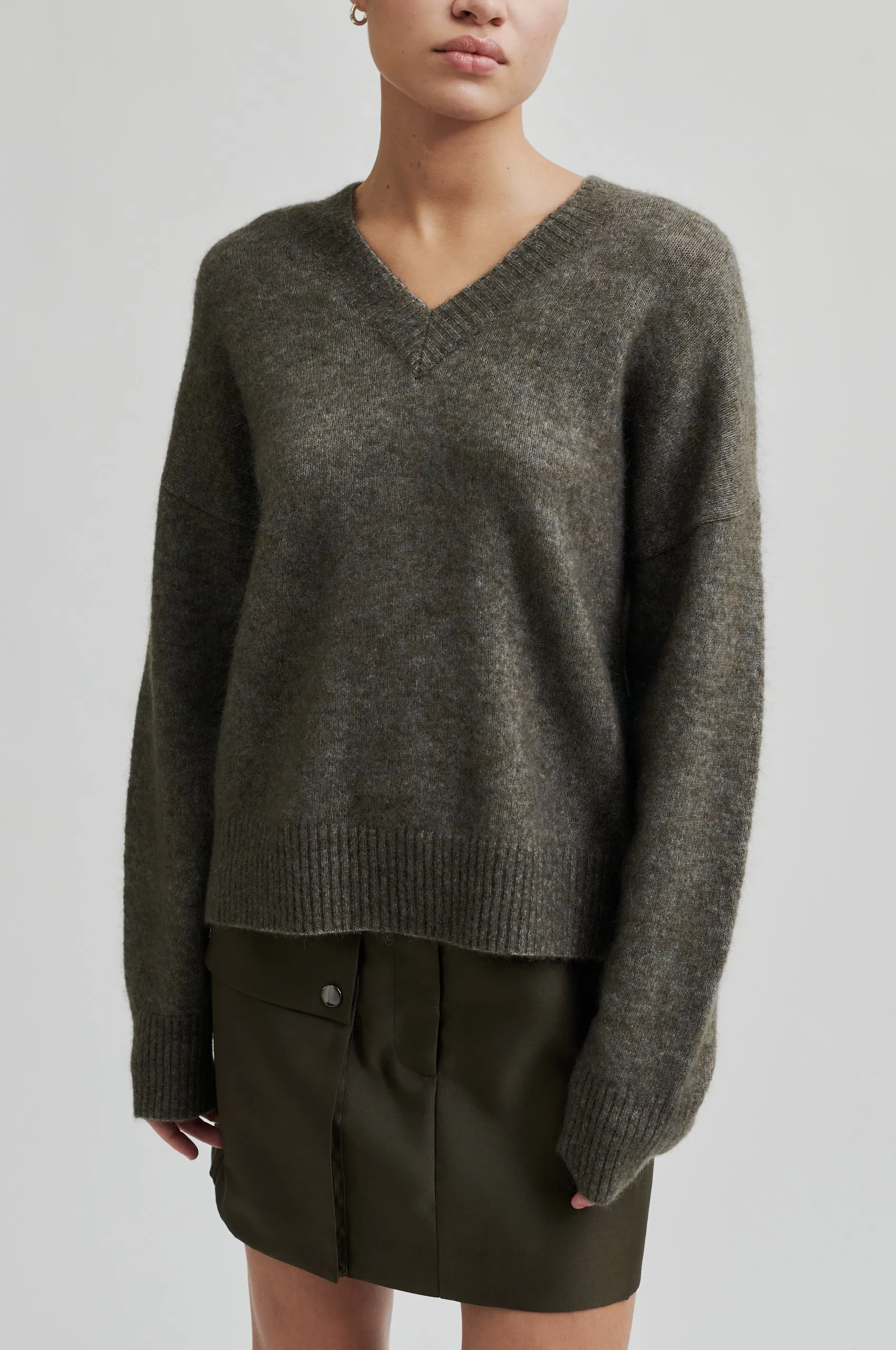 Brook Knit Loose V-Neck sold by Second Female product image thumbnail 3