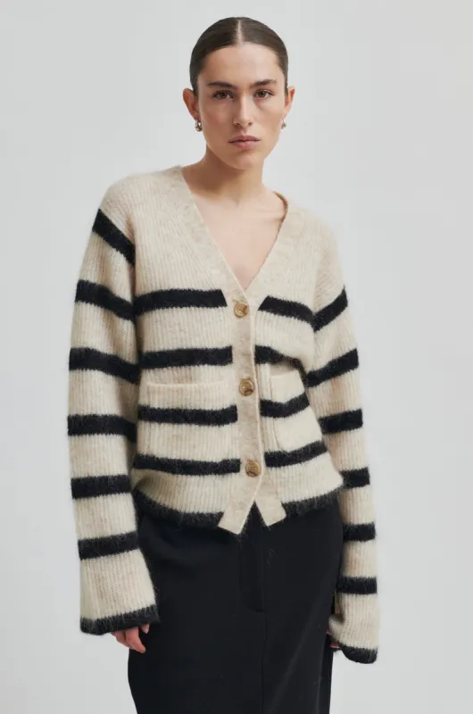 Ovalis Knit Wide Sleeve Cardigan sold by Second Female