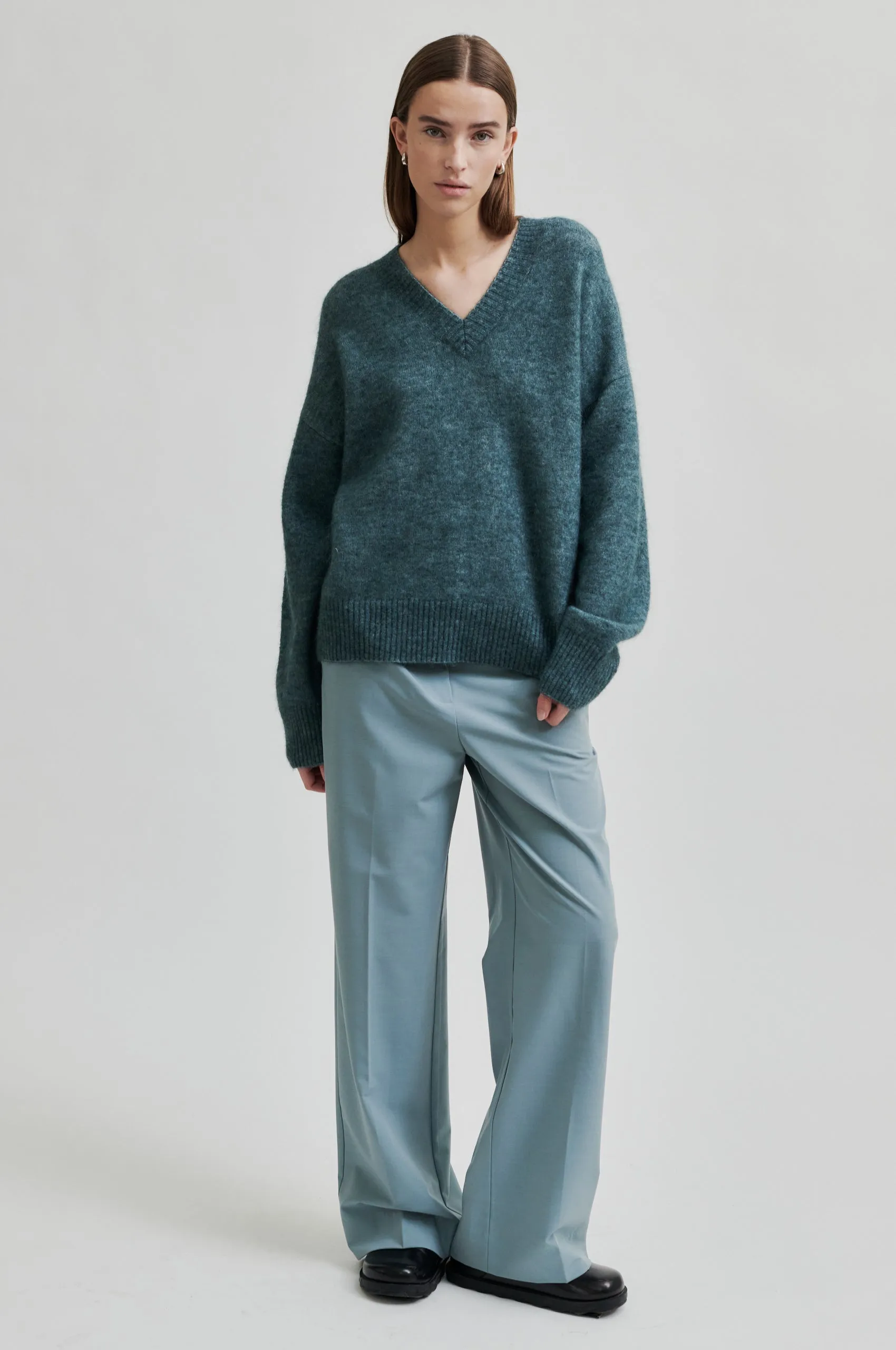 Brook Knit Loose V-Neck sold by Second Female product image thumbnail 4