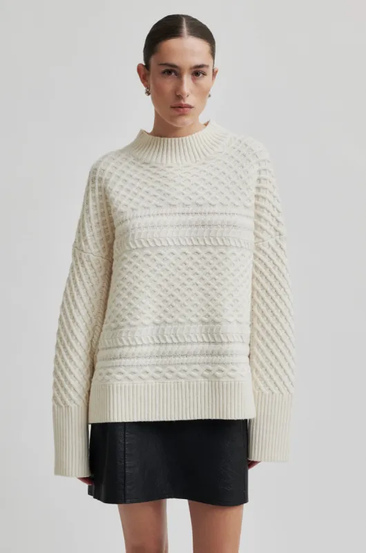 Glavia Knit T-Neck sold by Second Female