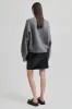 Brook Knit Drop Shoulder O-Neck sold by Second Female