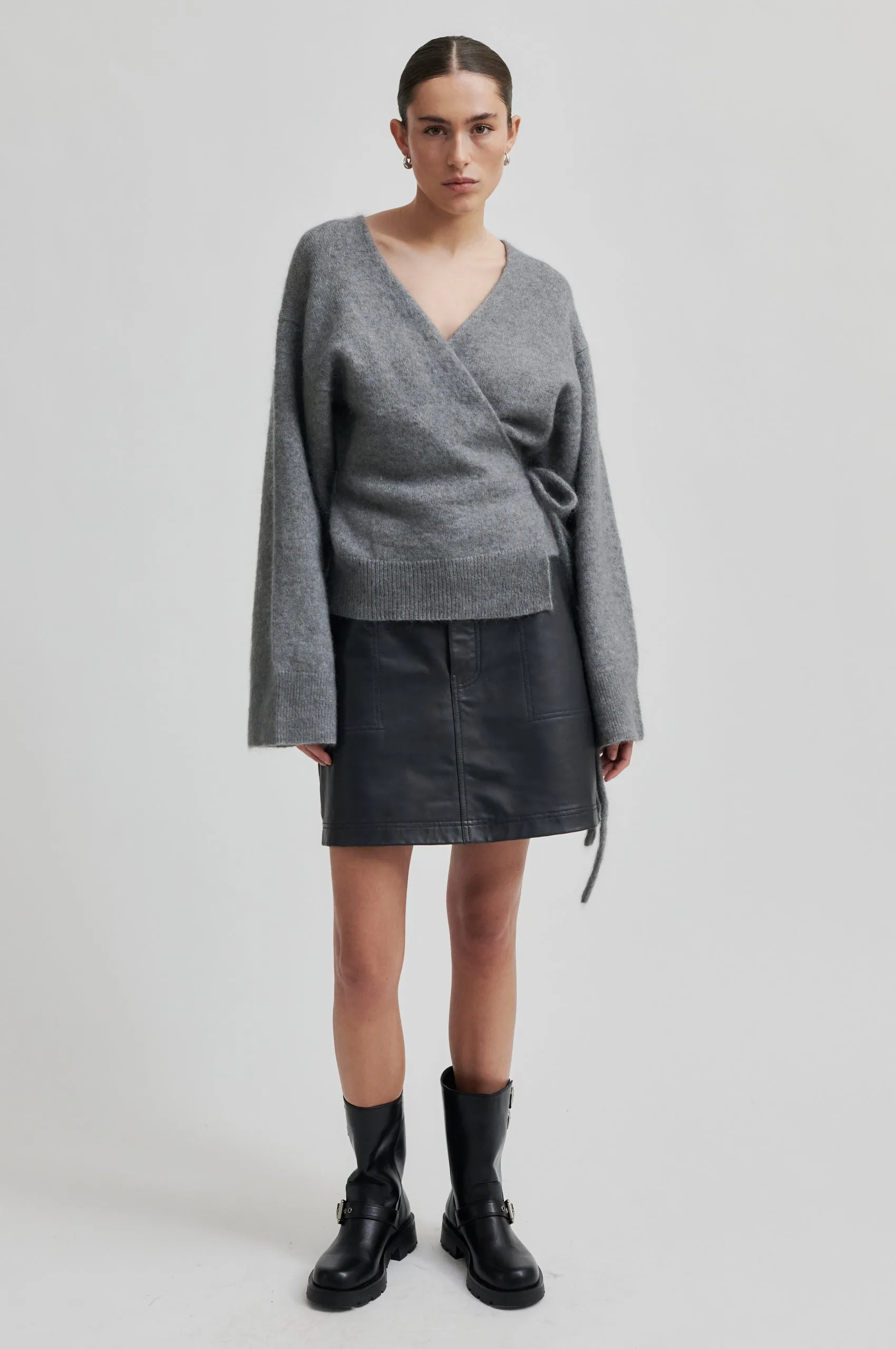 Brook Knit Wrap Cardigan sold by Second Female product image thumbnail 3