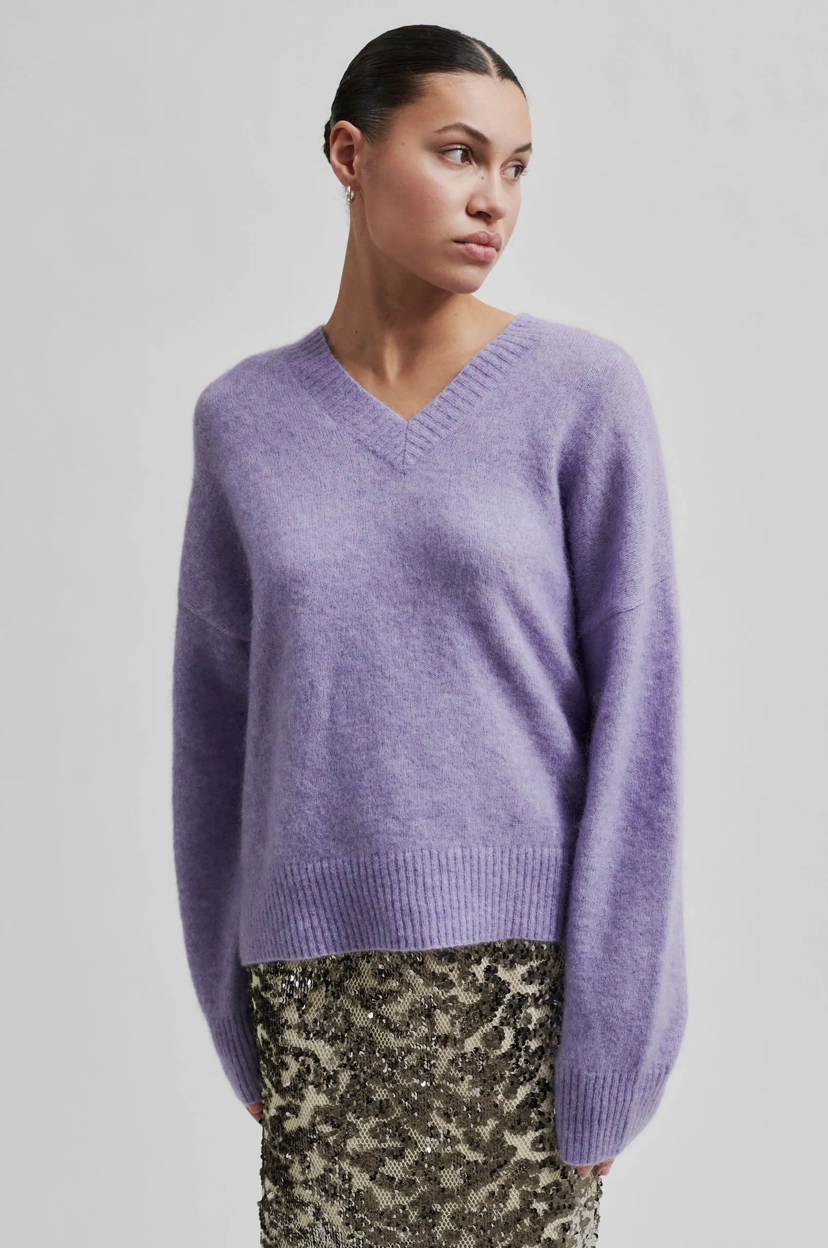 Brook Knit Loose V-Neck sold by Second Female product image thumbnail 3