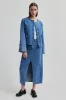 Angola Denim Jacket sold by Second Female