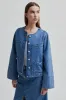 Angola Denim Jacket sold by Second Female