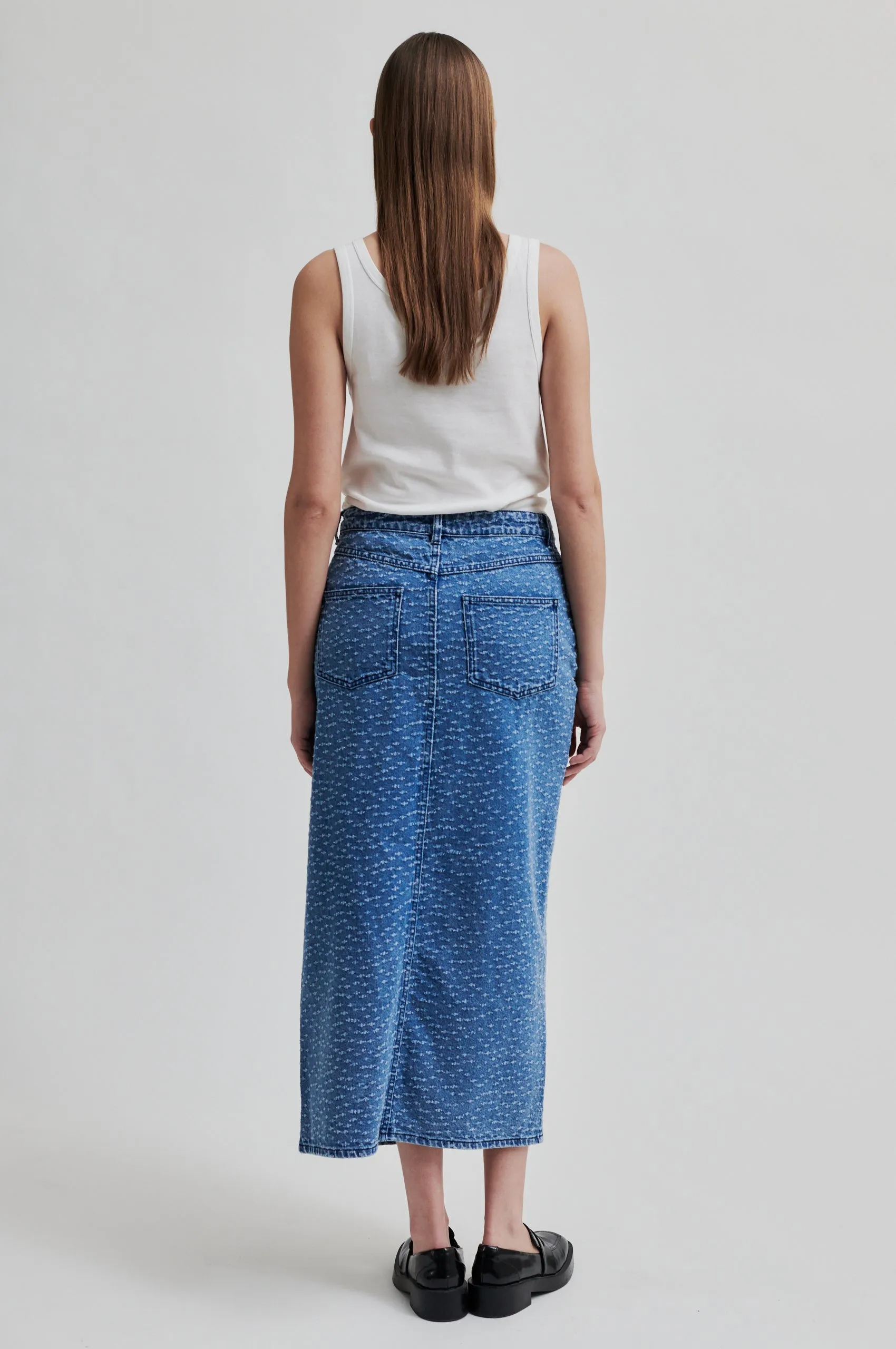 Angola Denim Skirt sold by Second Female product image thumbnail 3
