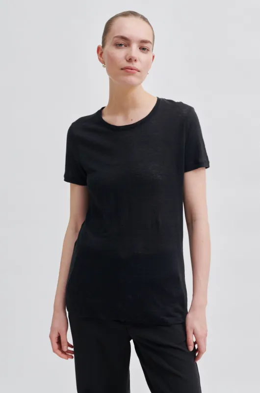 Peony O-Neck Tee sold by Second Female