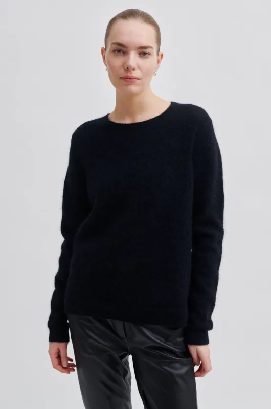 Brook Knit New O-Neck sold by Second Female