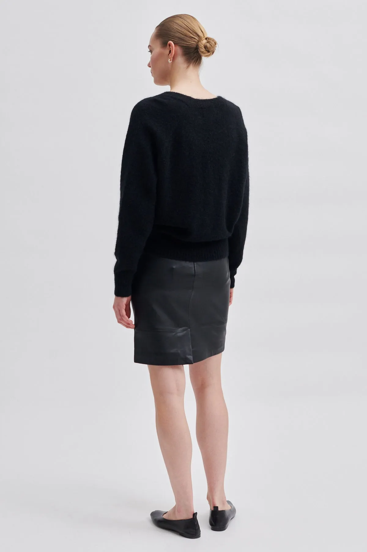 Francie Mini Leather Skirt sold by Second Female product image thumbnail 4