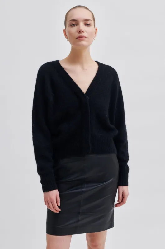 Francie Mini Leather Skirt sold by Second Female