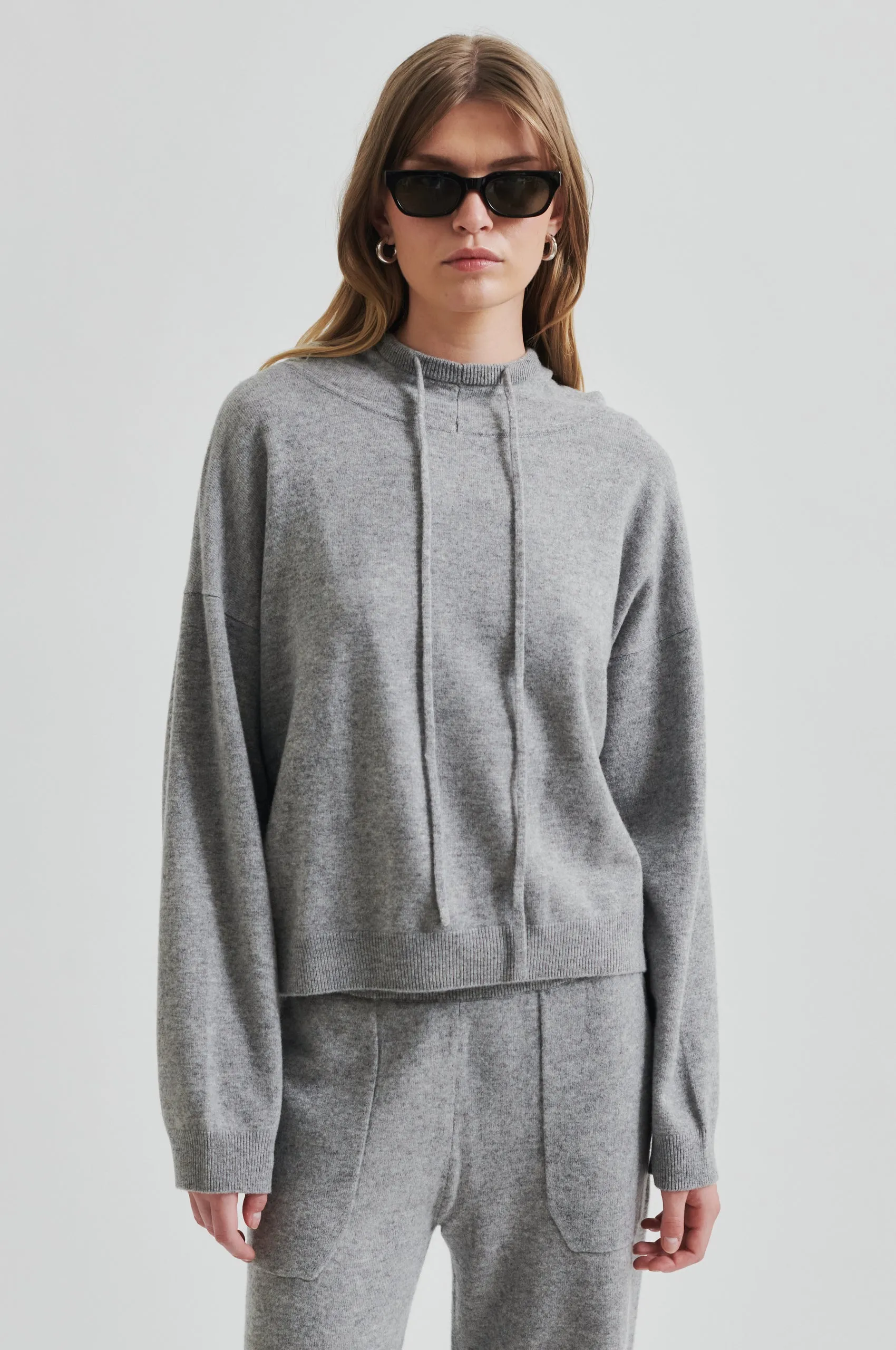 Lounge Knit Hoodie sold by Second Female