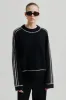 Rosemarie Knit O-Neck sold by Second Female