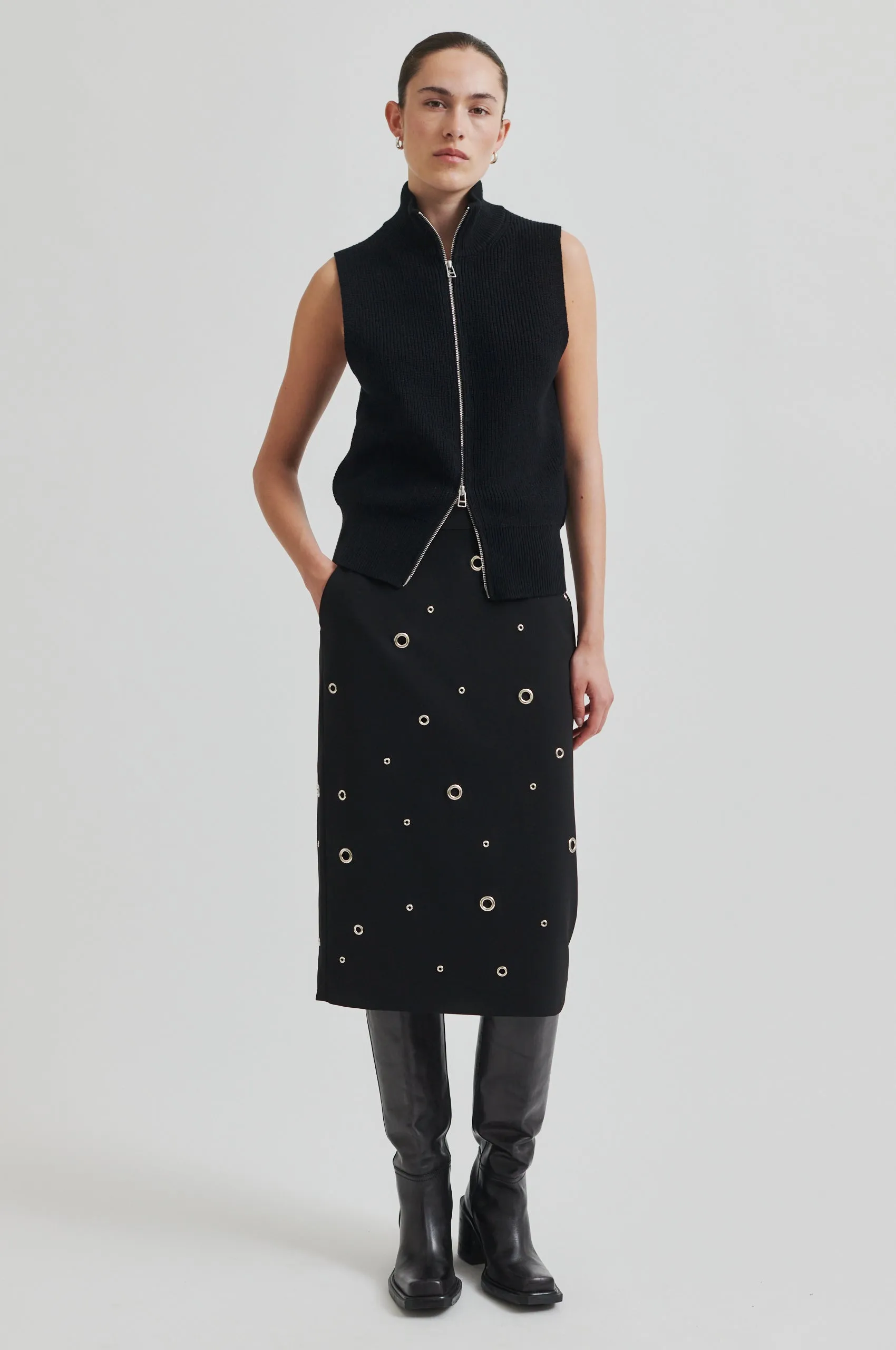 Eyla Pencil Skirt sold by Second Female