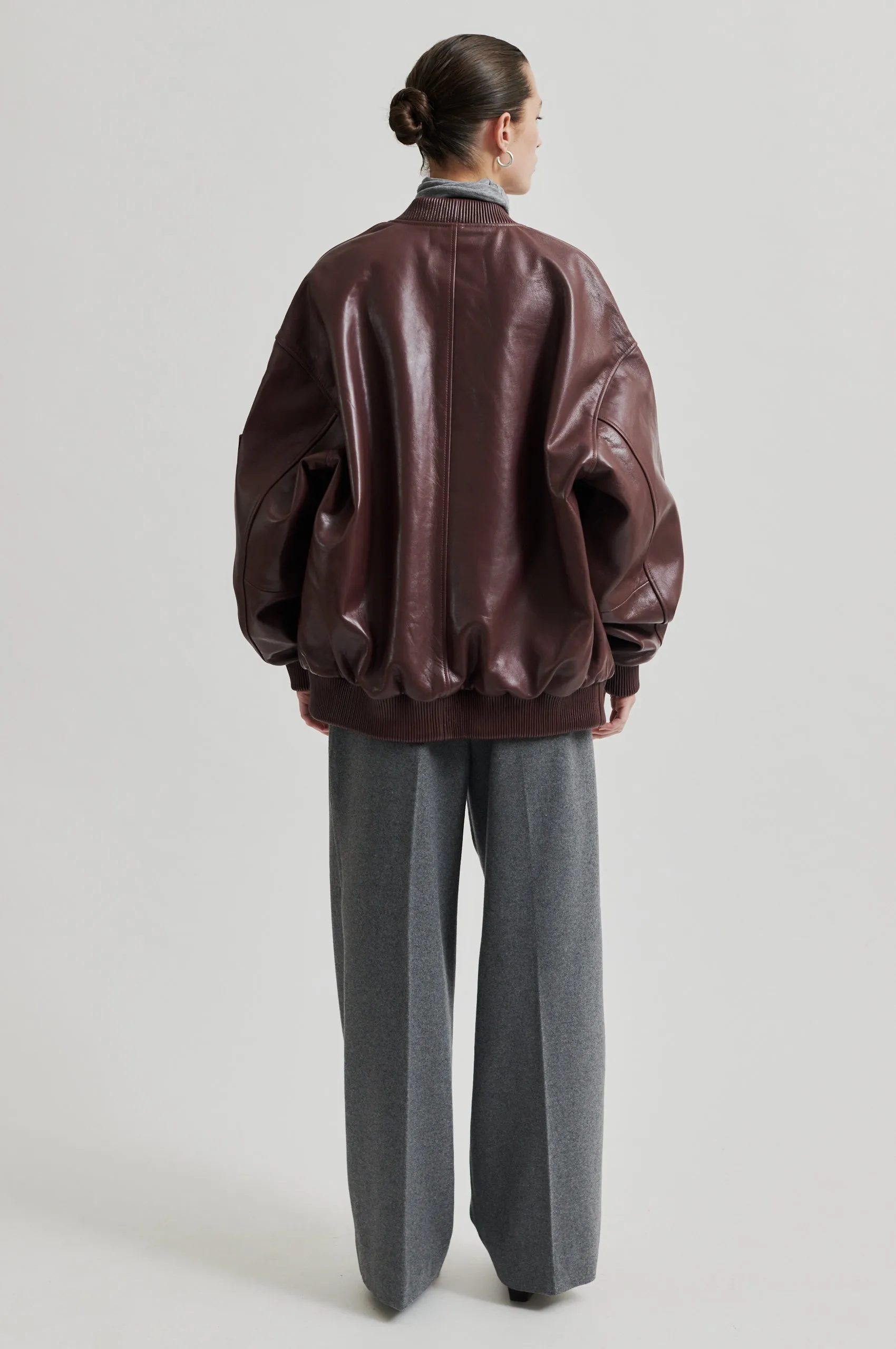 King Leather Bomber Jacket sold by Second Female product image thumbnail 5