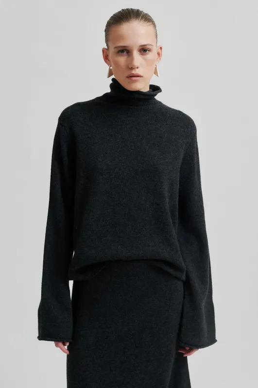 Neva Knit T-Neck sold by Second Female