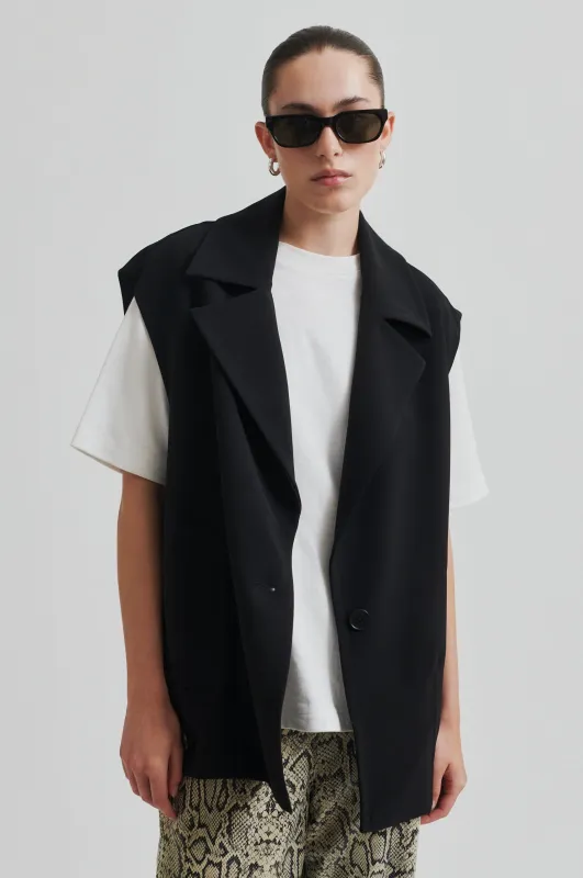 Fique Oversize Waistcoat sold by Second Female