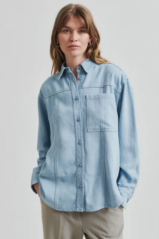 Irvin Denim Shirt sold by Second Female